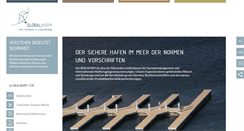 Desktop Screenshot of globalnorm.de